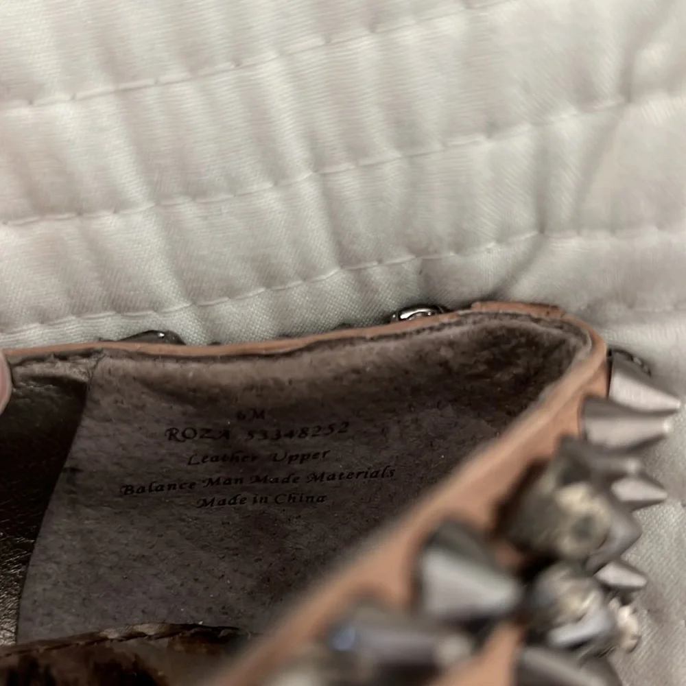 Sam Edelman nude spiked shoes - Picture 3 of 15
